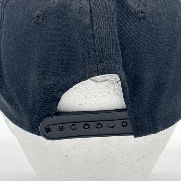 STIHL Embroidered Snapback Hat Cap Black & Orange - Picture 6 of 8